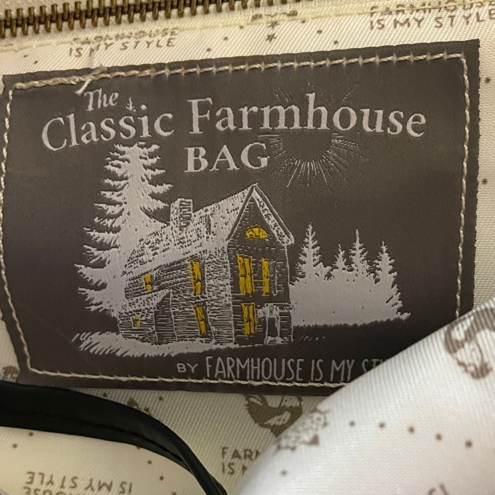Farmhouse is my style Red and Black Checkered Tote Bag Handles are knotted - Picture 2 of 8
